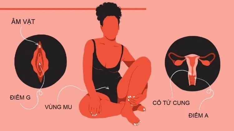 Điểm nhạy cảm của phụ nữ